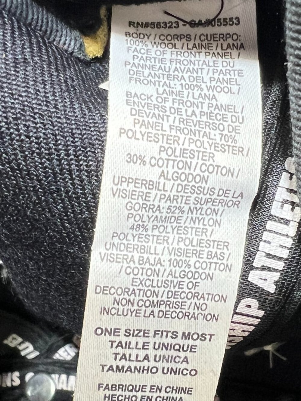Nike True NBA All Stars Galaxy Snapback Hat Black Swoosh Adjustable Orlando Mens - Picture 11 of 16
